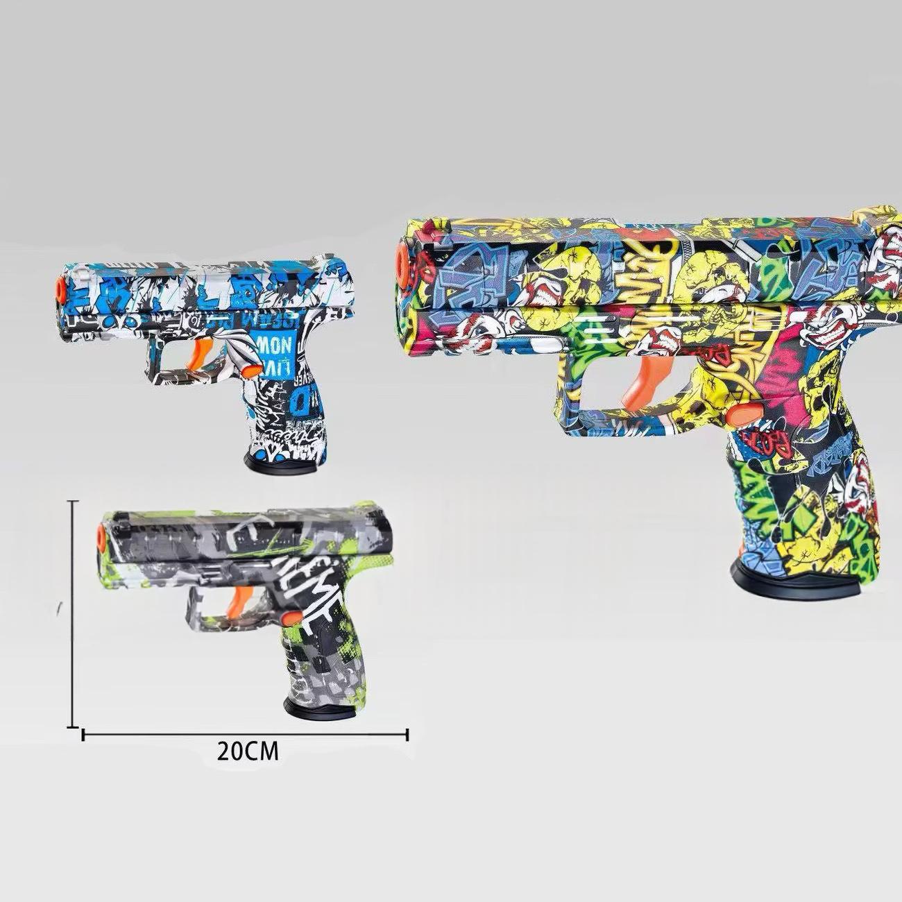 Glock Children's Manual Rapid-fire Toy Gun