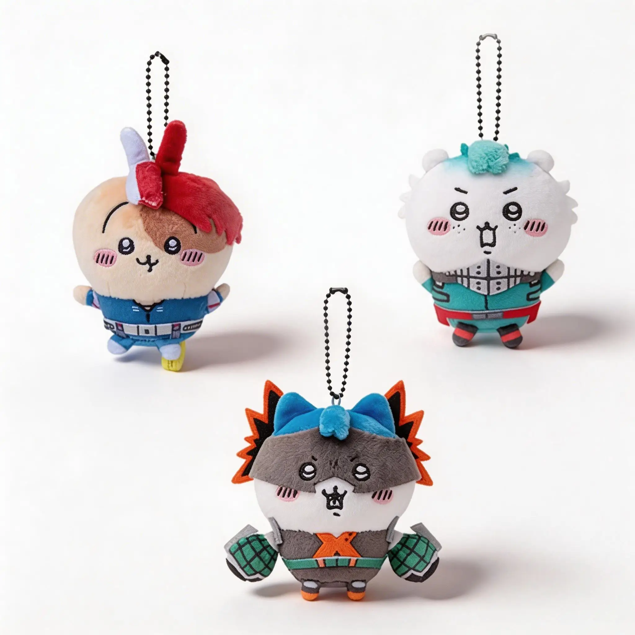Anime cartoon hero academy  collaboration plush toy figurine  Kuroguchi Bakuhou Shinsuke Gongyo Zonfu photo 1