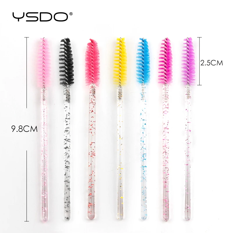 5/50 Pcs Eye Lash Brushes Eyebrow Brush False Eyelashes Extension Tools Mascara Wands Applicator Spoolers Lashes Cosmetic Tool photo 6