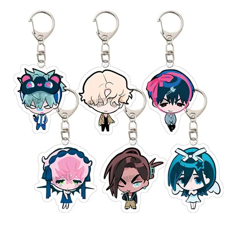 Alien Stage Acrylic Keychain Luka Mizi Hyuna Ivan Sua Till Anime Game Cartoon Plush Schoolbag Bag Cute Exquisite Gift Pendant photo 1