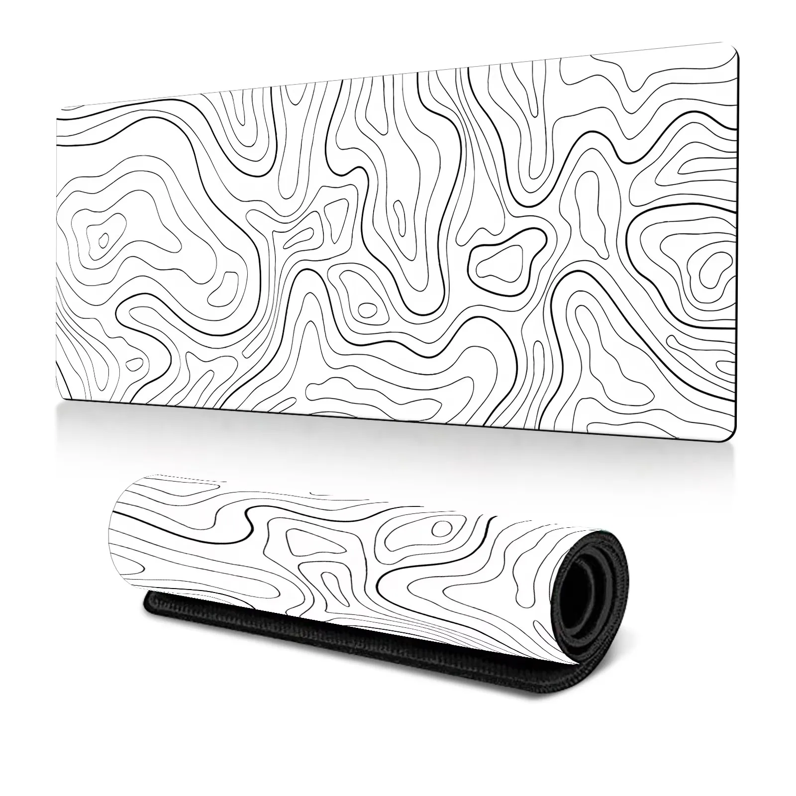 Extra Large Mouse Mat for Professional Gamers - Stitched Border Design, Anti-Slip Rubber Backing, Low Friction Surface Compatibl photo 1