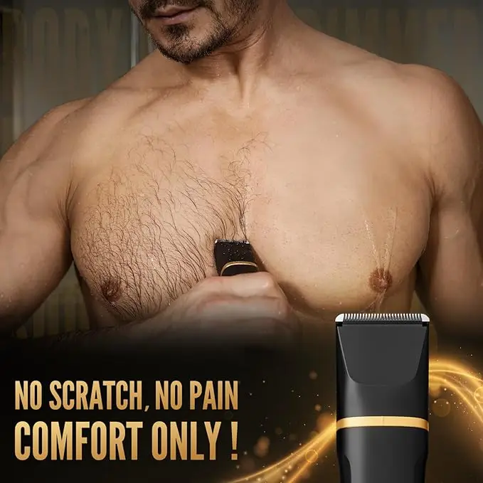Scttomon 3-in-1 Men's Grooming Kit Hair Clipper Beard Trimmer Shaver Nose Cutter with LED Display And Charging Stand photo 7