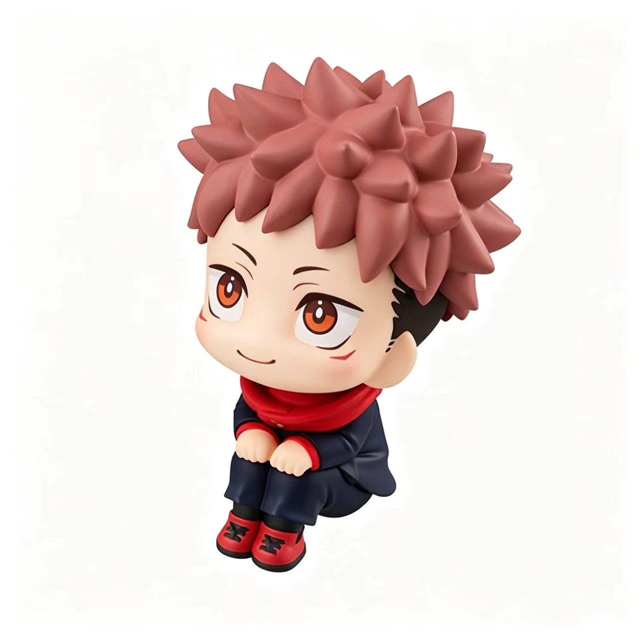 Cute Anime Jujutsu Kaisen Figure Itadori Yuji Gojo Satori Fushiguro Megumi Kugisaki Kawaii Toy Car Decoration PVC Model Gift photo 5