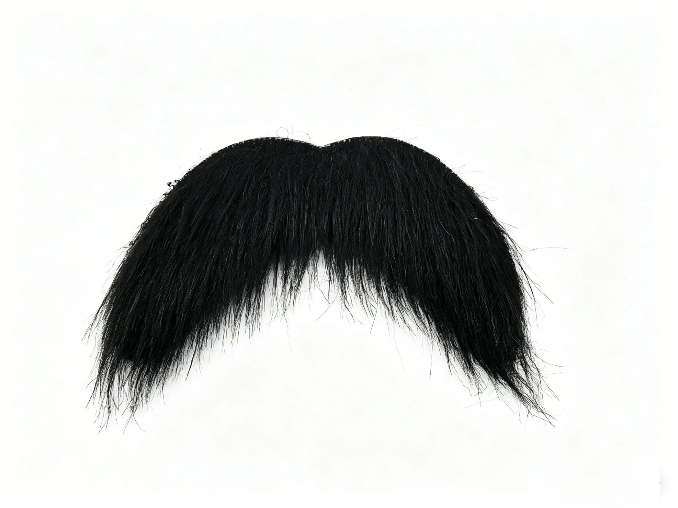Retro Brown Fake Mustache - 70s Disco Party Costume, Realistic Synthetic Moustache for Men, Halloween & Cosplay photo 6