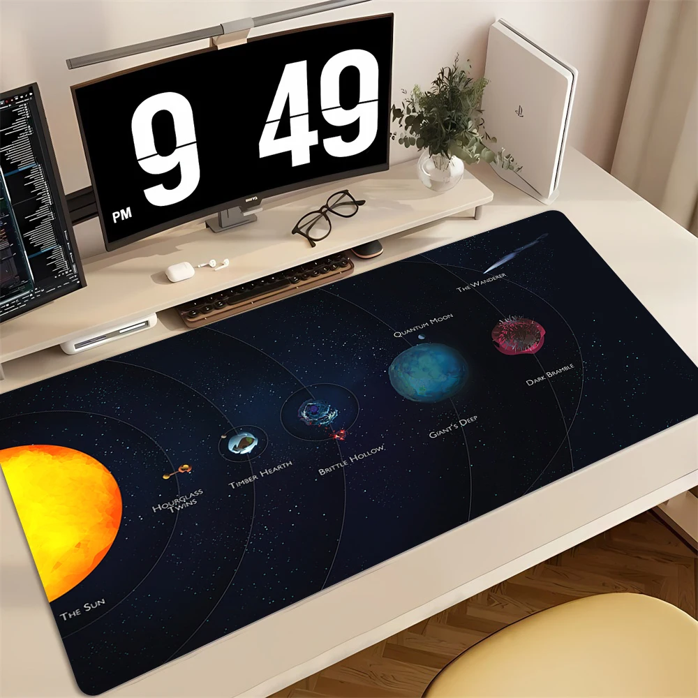 Anime Keyboard Pad Outer Wilds Mouse Pad PC Laptop Anti-slip Rubber Desk Mat Computer Gaming Accessories Mousepad XXL Carpet photo 2
