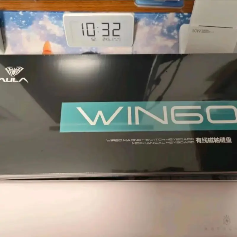 New Aula Win60/68he Magnetic Switch Keyboard 8000hz Gaming Keyboard Fps Low Latency Customizable Mechanical Keyboard E-Sport photo 3