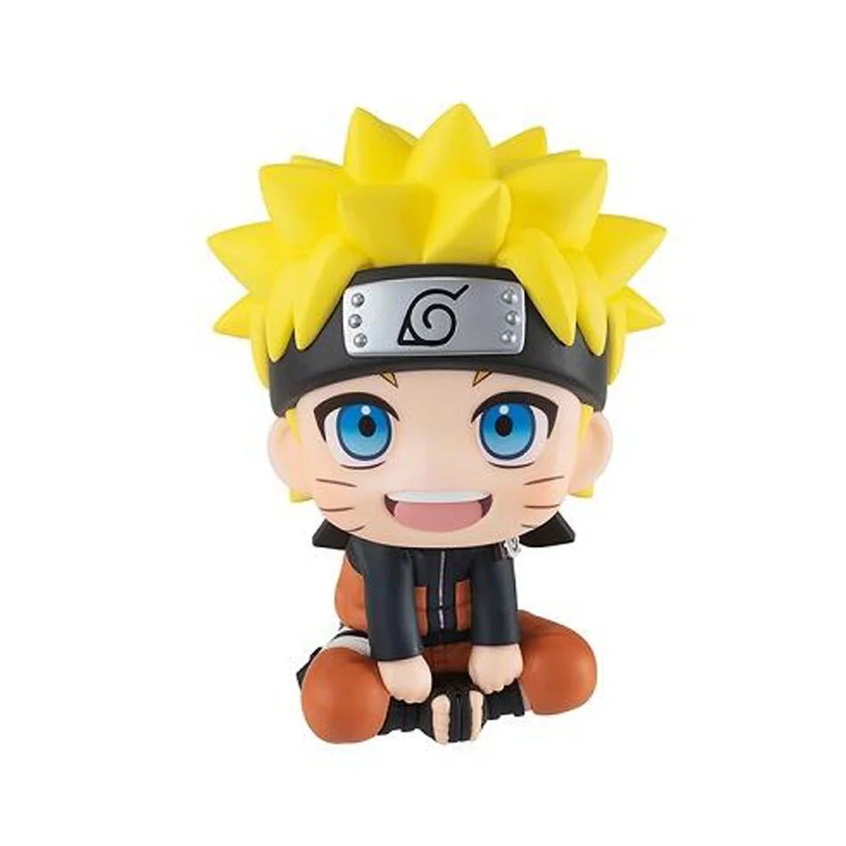 9cm Naruto Anime Figure Uzumaki Naruto Kakashi Uchiha Sasuke Itachi Cute Toys Q Figurals Action Figurine Model photo 3