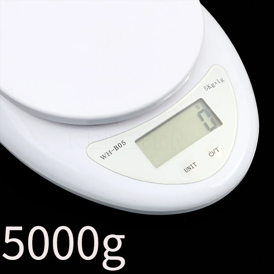 5kg/1g Electronic Scales Portable Digital LED Display Food Balance Measuring Weight Scale Kitchen Baking Scale Kitchen Tools photo 1