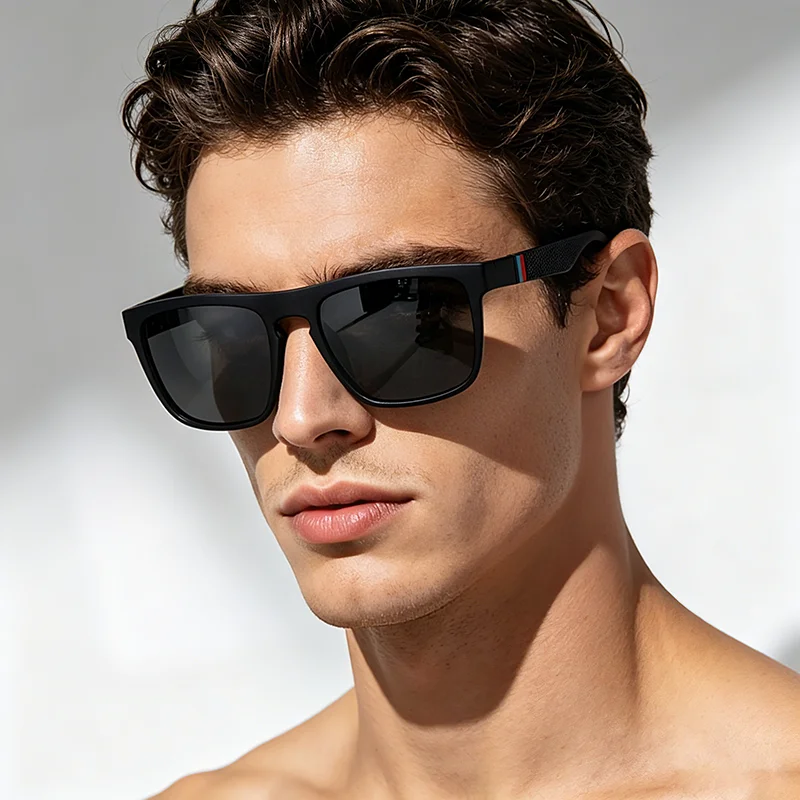 KIDIN Fashion Square Vintage Polarized Sunglasses Men Women Retro Driving Fishing Sun Glasses UV400 Eyewear photo 2