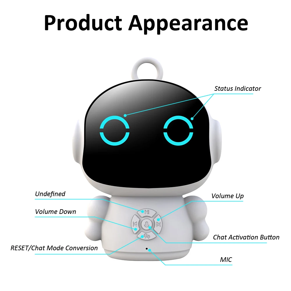 Smart AI Robot WiFi Early Education Toys for Children Speech Recognition & Voice Interactive Educational Learning Machine photo 6