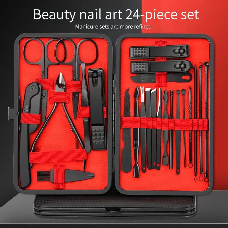 Nail Clipper Set Set Convenient Beauty Tools Nail Clipper Manicure Nail Trimmer Pedicure Knife Ear Peeling Knife Nail Manicure T photo 1