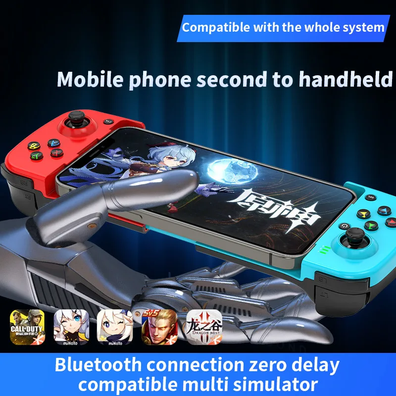 D3 Gamepad Mobile Phone Controller with Expandable Game Controller Support for Android/iOS/Hongmeng Mobile Game Controllers photo 4