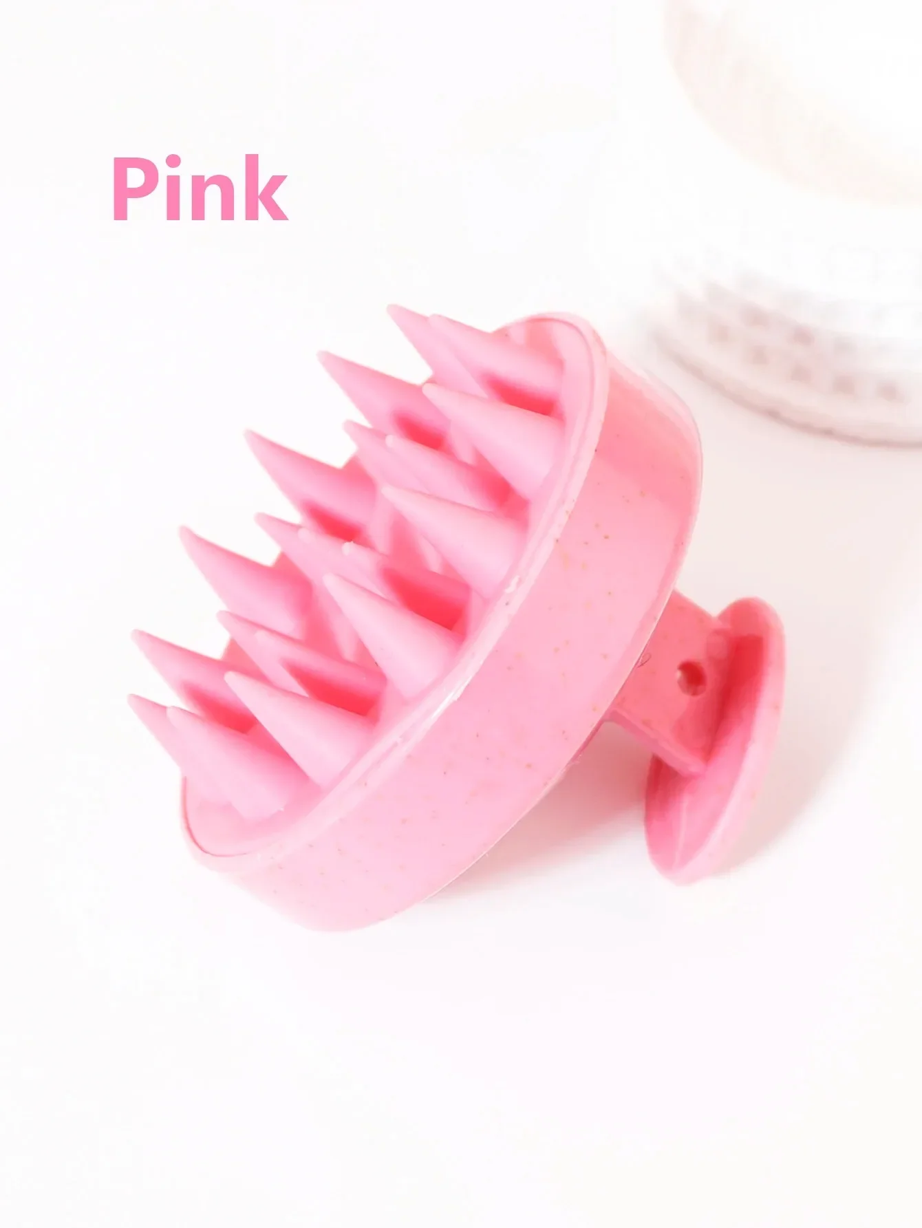 Hair Wash Brush, Silicone Scalp Massage Comb, Soft Body Massage Brush, Beauty and Hairdressing Tool, Shower SPA Comb photo 4