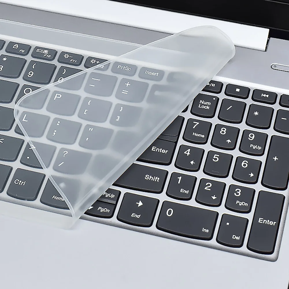 Universal Laptop Notebook Keyboard Cover 13-14 Inch 15-17 Inch Waterproof Dustproof Silicone Macbook Computer Protective Film photo 3