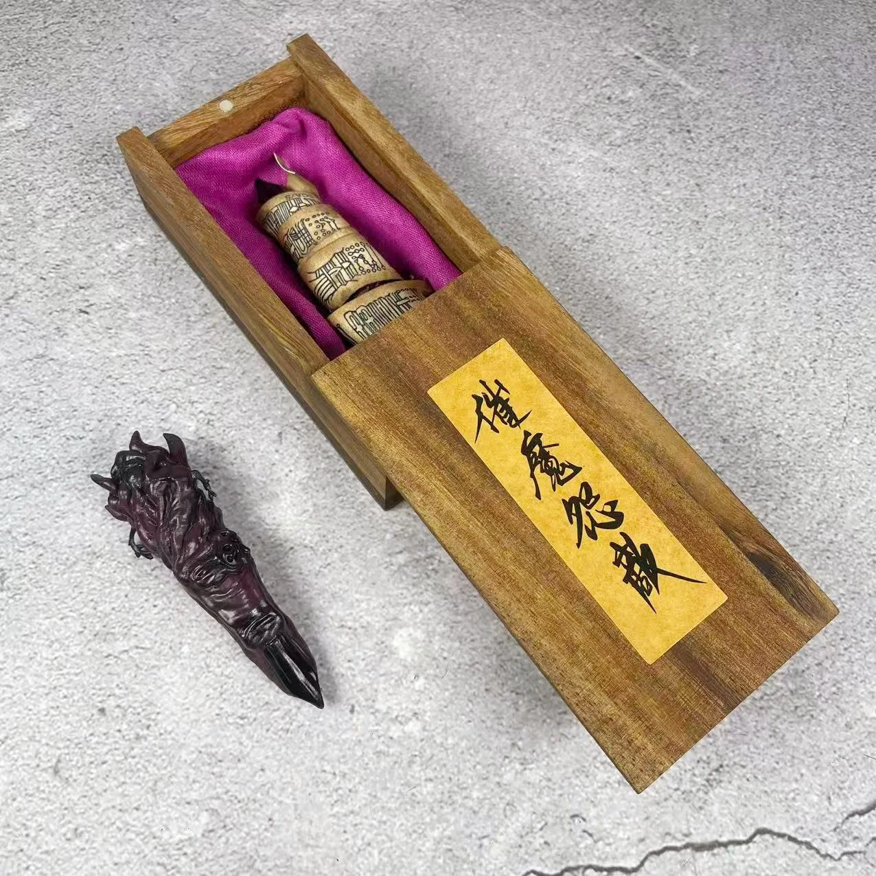 Ryomen Sukuna Figurine Anime Cursed Finger Statue Jujutsu Kaisen Box Sculpture Livingroom Decor Home Ornament House Accessories photo 1