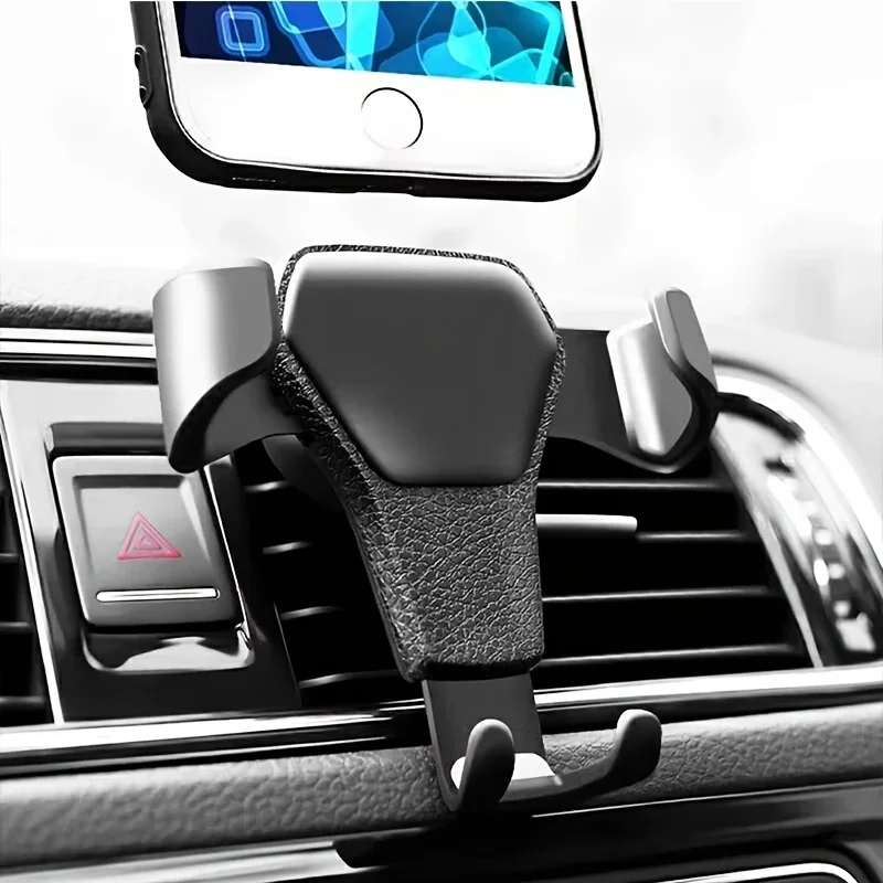 Car Phone Holder Gravity Mobile Stand GPS Support Auto Air Vent Mount for IPhone 18 17 16 15 14 13 12 Pro Max Xr Xiaomi Samsung photo 4