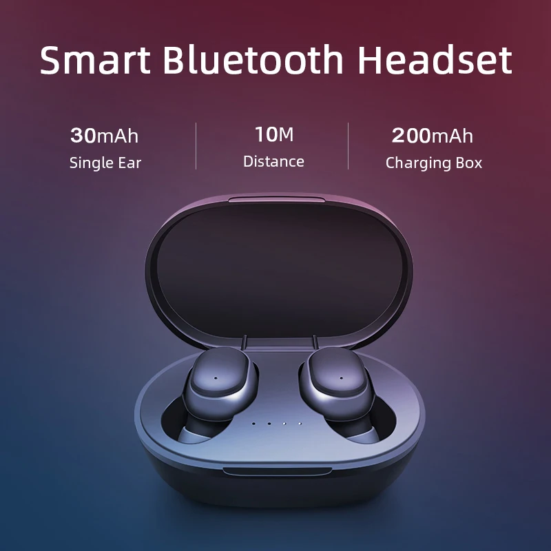 A6S TWS Wireless Bluetooth 5.1 Earbuds LED Digital Display Touch Control Earphone Mic Waterproof Sport Headset For Xiaomi Huawei photo 5