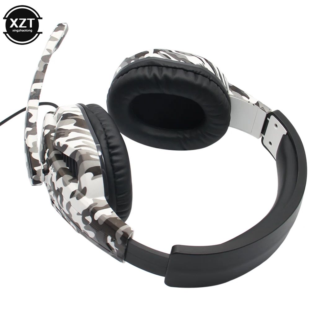 Camouflage Gaming Headset 3.5mm AUX Jack Wired Headphones Gamer Cool Game Headphone With Microphone ForPS4 ForXbox One PC Phone photo 6