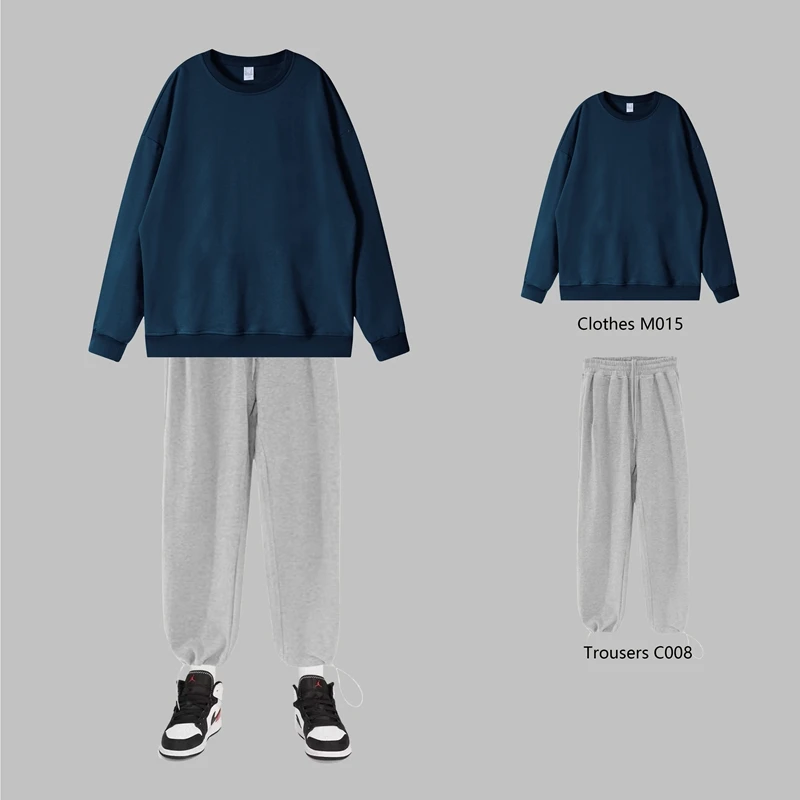 Customized Sweatshirts Custom Hoodie Overalls Brand Design Unisex Working Clothes Oversize Sweatshirt Logo Print Anime Pullover photo 5