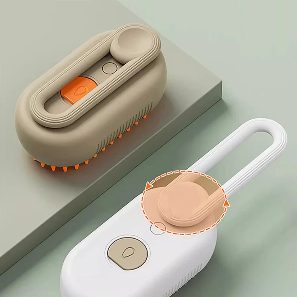 Pet Spray Massage Comb Cat Steam Comb Hair Comber Cat Dog Comb Water Spray to Float Hair Bath Free photo 4