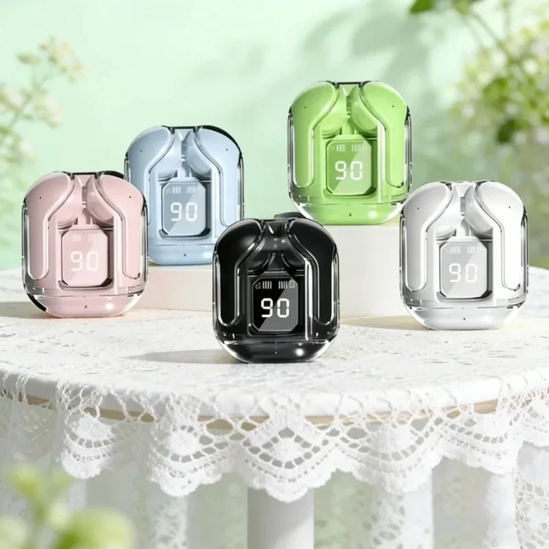 Wireless Mini Earbuds LED Power Digital Display TWS Headset Stereo Sound Bluetooth-compatible 5.3 For All Smartphones photo 3