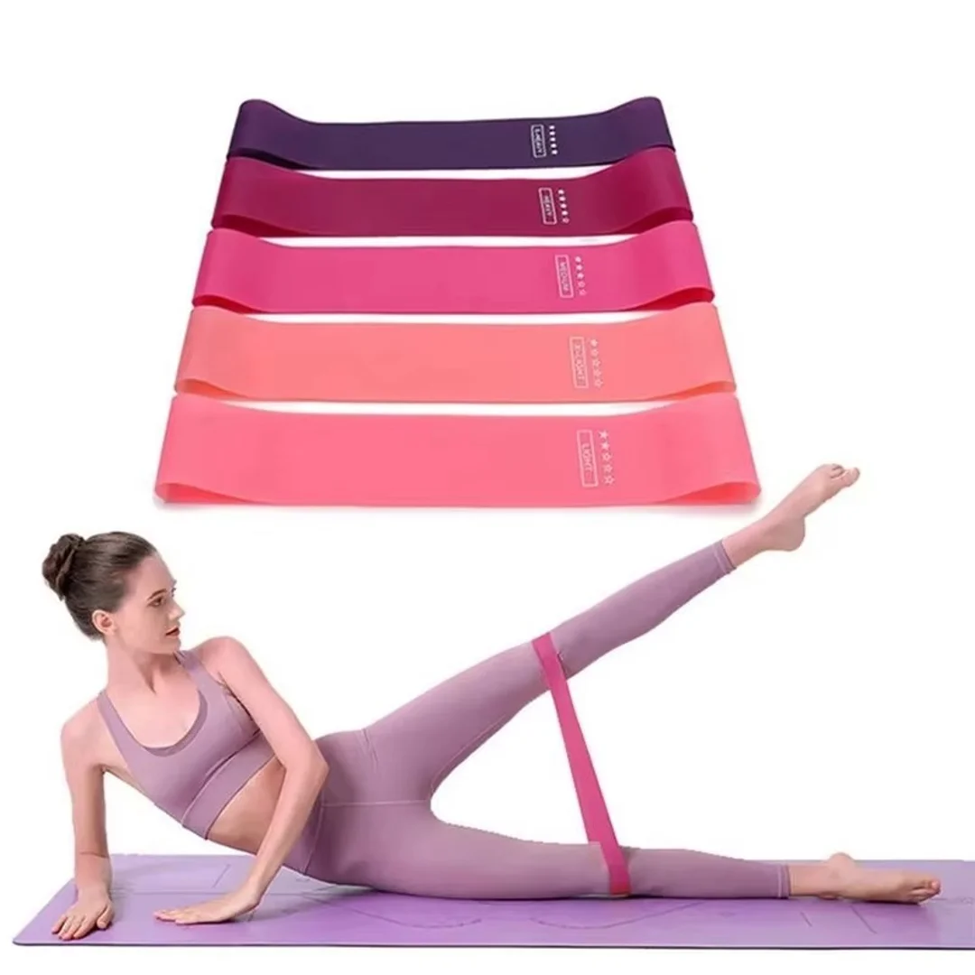 Exercise Resistance Bands, Latex Loop Set. For Strength Training, Home & Travel Different Bands Yoga Band Fitness Training photo 2