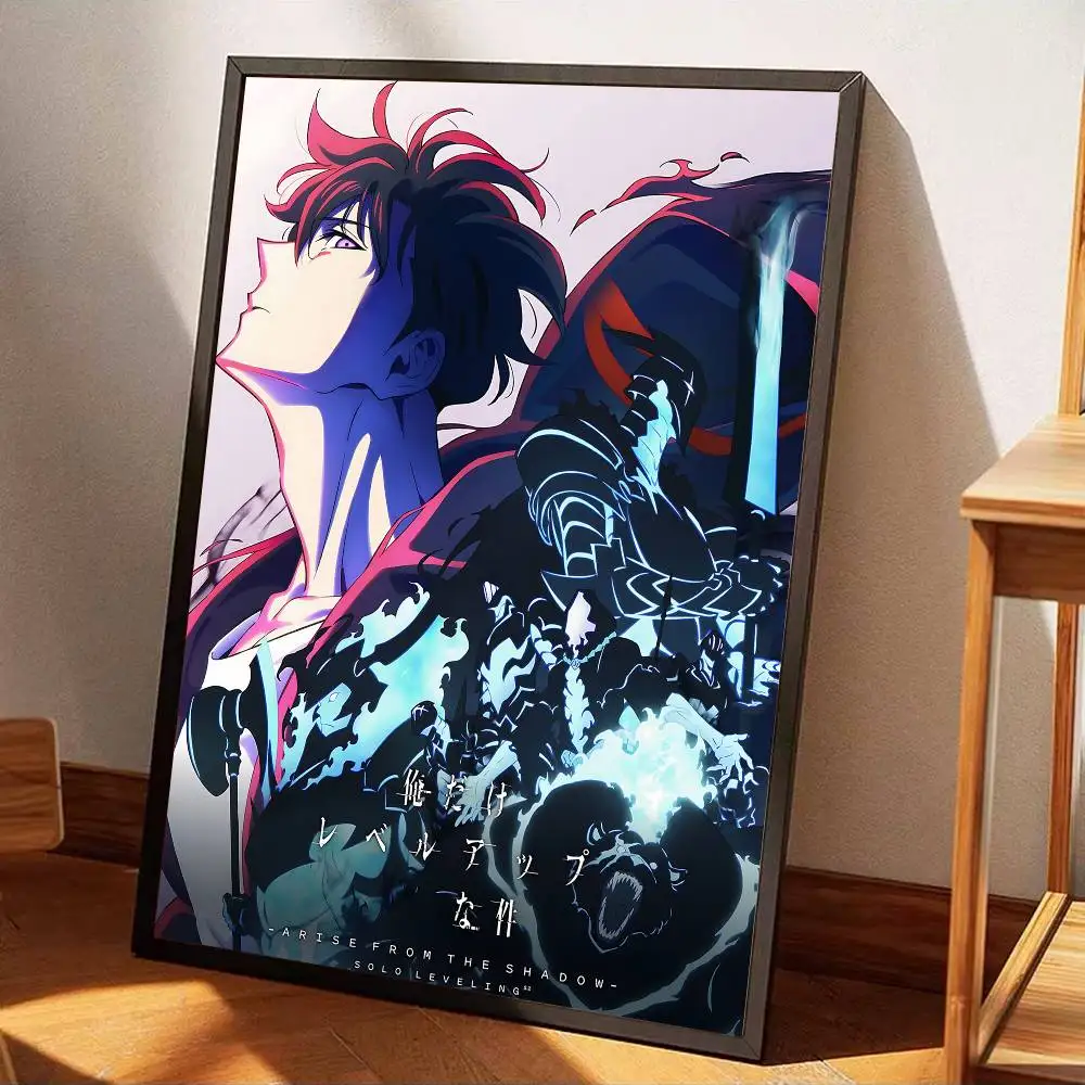 Anime S-Solo Leveling Classic Movie Posters HD Quality Poster Wall Art Painting Study Nordic Home Decor photo 4