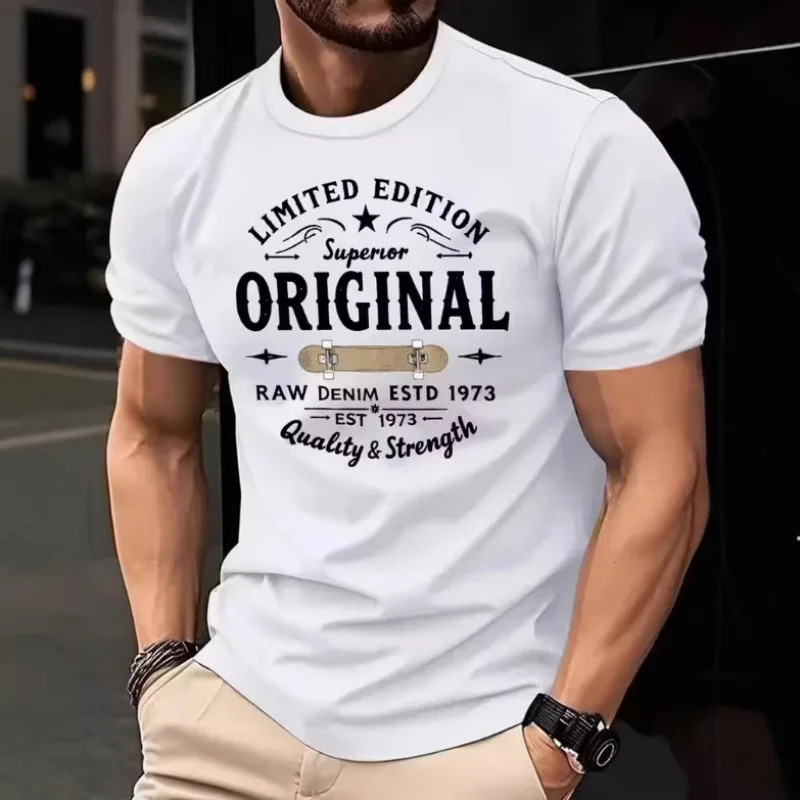 Men's Women Retro Graphic Print Custom T-Shirt Casual Daily Streetwear Camiseta Breathable Summer Basic Short Sleeve Tee Tops photo 1