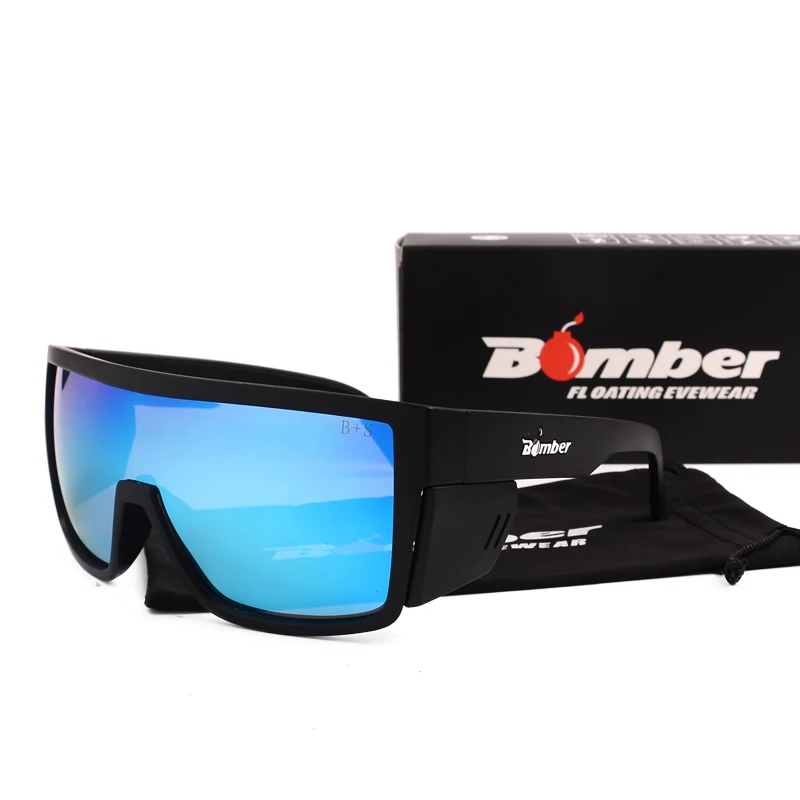 BOMBER brand Cycling polarized sunglasses women men Protection UV Polarized Sport BO01 photo 1