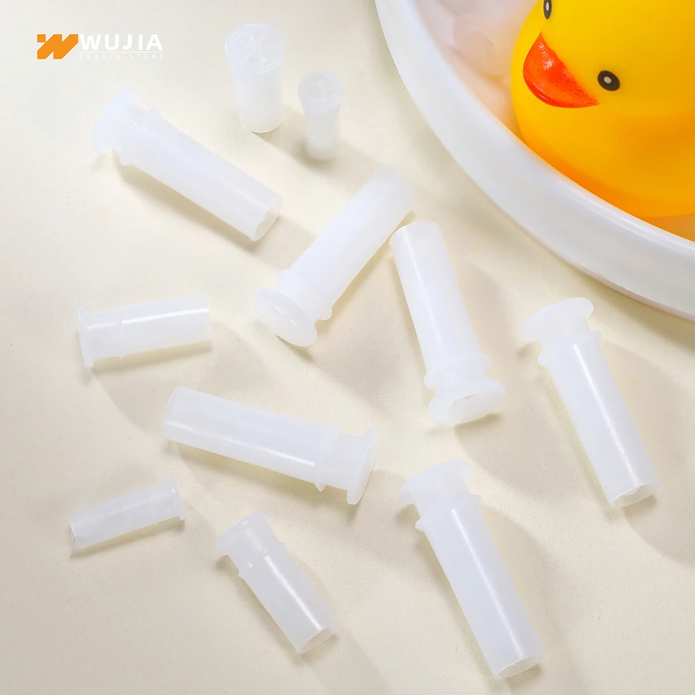 30/50/100pcs Plastic Squeaky Toy Whistle Reeds Insert Noise Maker Shoes Dog Cat Squeakers Repair Fix Pet Stuffed Toy Accessories photo 1
