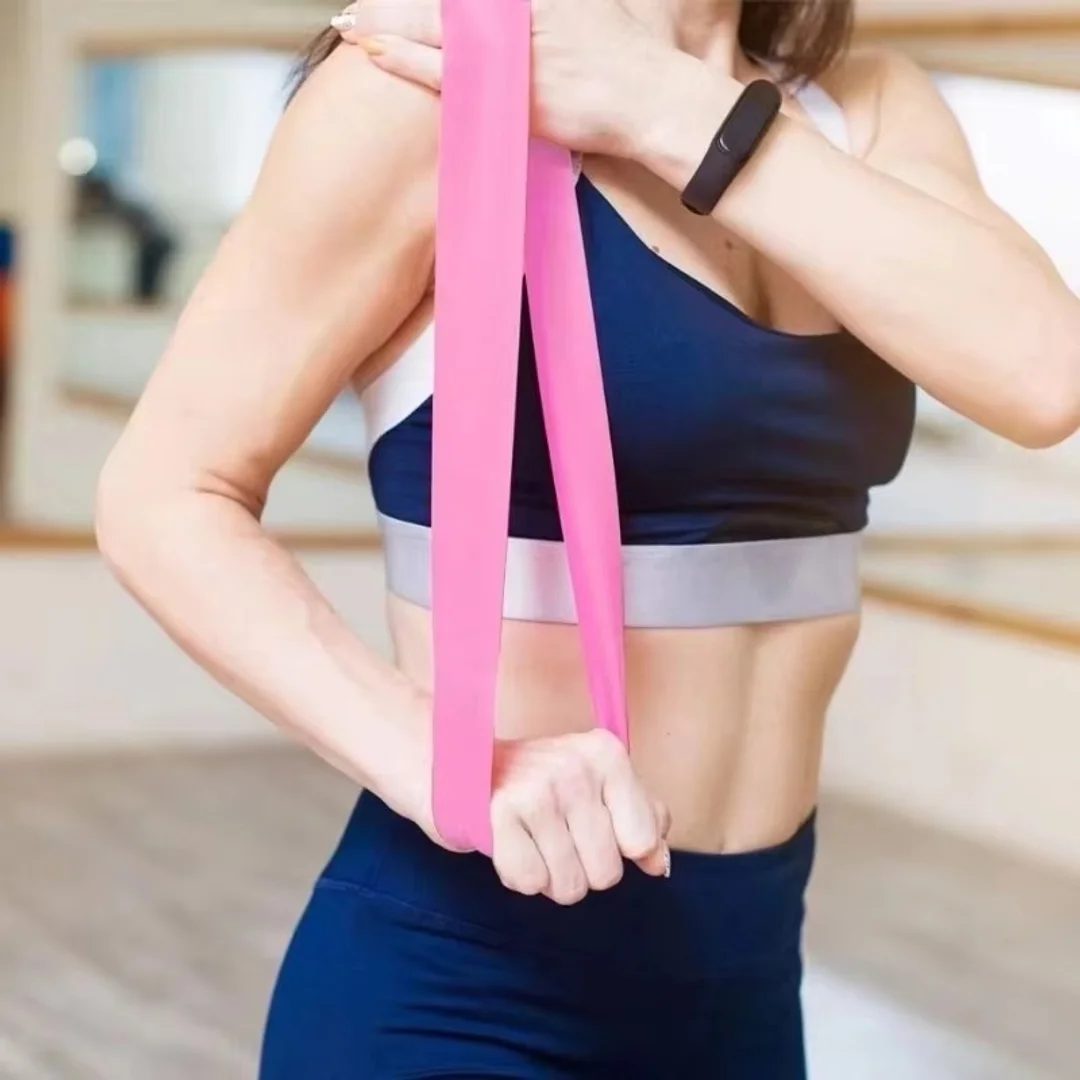 Exercise Resistance Bands, Latex Loop Set. For Strength Training, Home & Travel Different Bands Yoga Band Fitness Training photo 3