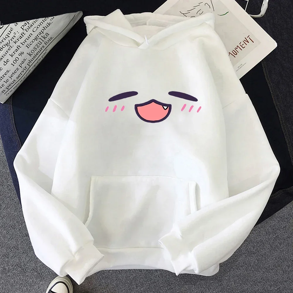Tako Takodachi Face Hoodie Anime Hololive Hoodies Winter Women Spring/Autumn Tops Unisex Sweatshirt Vintage Harajuku Sudaderas photo 5