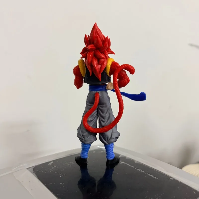 14cm Dragon Ball Small NP Super Four Wujita Super Saiya Crowd Play Anime Action Figure Toys PVC Model Ornament Dolls Gifts photo 4