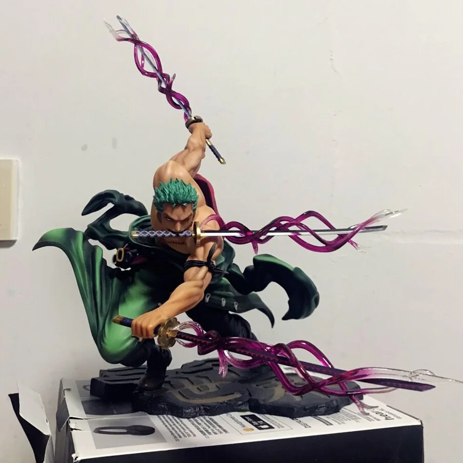 New 20cm One Piece Anime Figure GK Roronoa Zoro PVC Action Figure Collection Model Doll Toy Gift Decoration photo 5