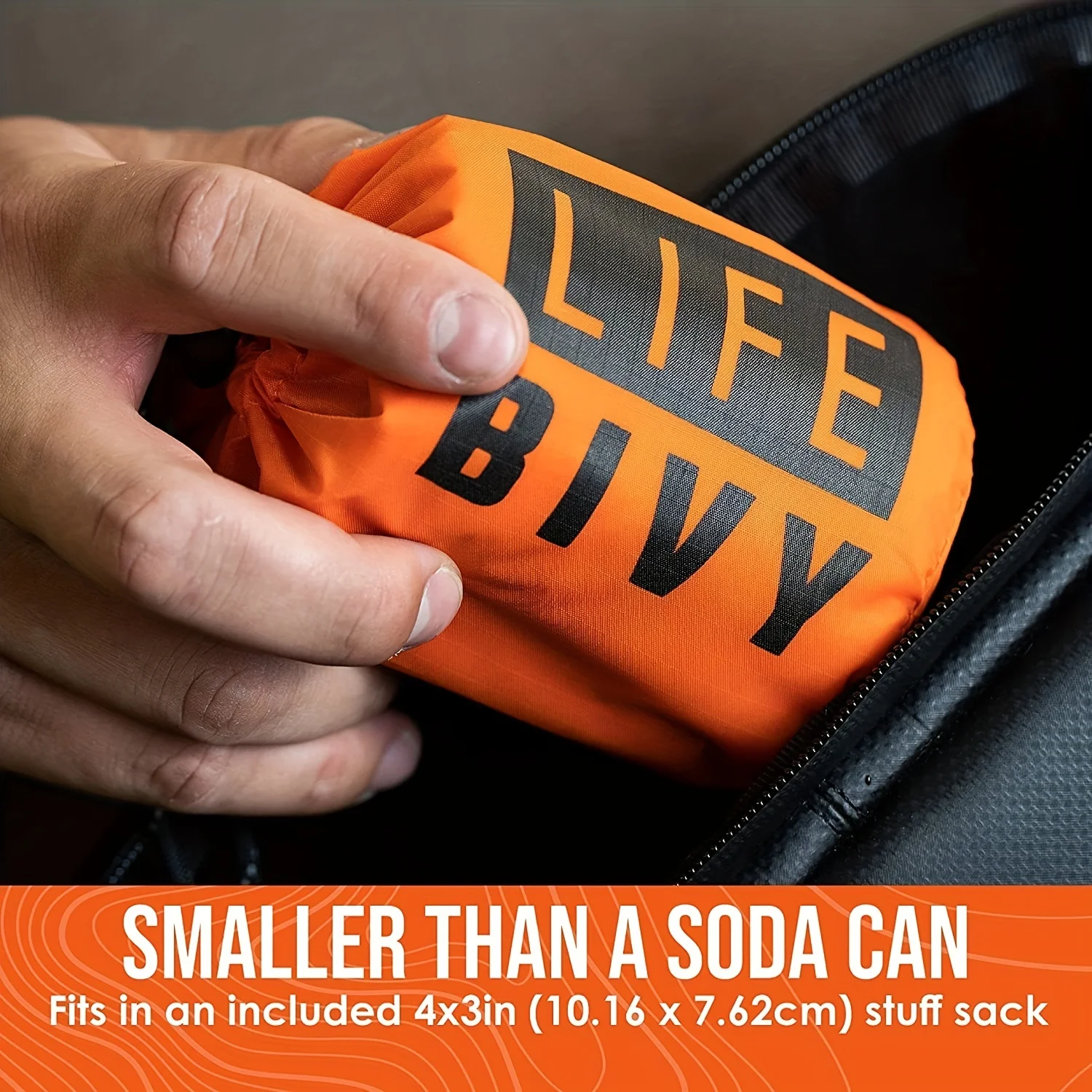 Portable Waterproof Emergency Survival Sleeping Bag Outdoor Edc Camping Gear Thermal Sack First Aid Rescue Kit Mylar Blanket photo 1