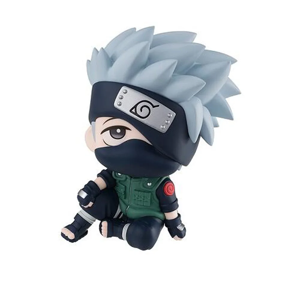9cm Naruto Anime Figure Uzumaki Naruto Kakashi Uchiha Sasuke Itachi Cute Toys Q Figurals Action Figurine Model photo 4