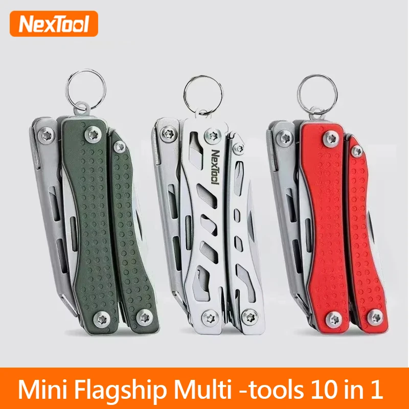 NexTool Mini Flagship 10 IN 1 Multi Functional Folding EDC Hand Tools Pockets Pliers Screwdriver Bottle Opener Outdoor Multitool photo 1