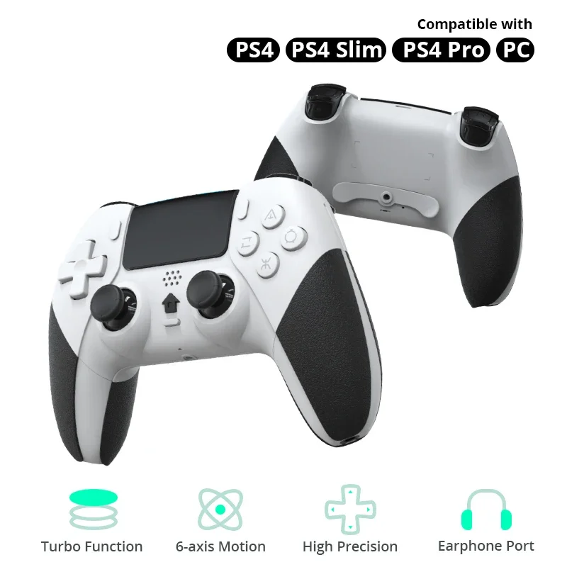 DATA FROG Wireless Game Controller For PS4 / For PS4 Pro / For PS4 Slim, Gamepad Joystick For PC Dual Vibration Controller photo 1