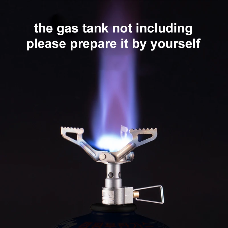 BRS Outdoor Gas Stove Mini Camping Gas Burner 25g Ultralight Titanium Picnic Hiking Cooking Stove Survival Furnace BRS-3000T photo 4