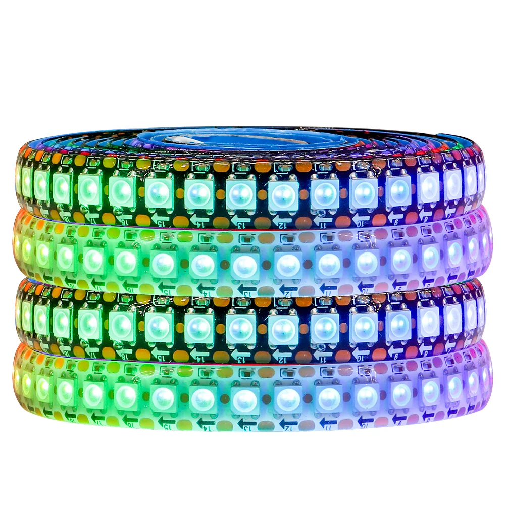 1-5M 144Leds/m WS2812B WS2813 WS2815 Led Strips 5050RGB Programmable Colored Running Flowing Led Strip Lights Led Ribbon DC5-12v photo 1
