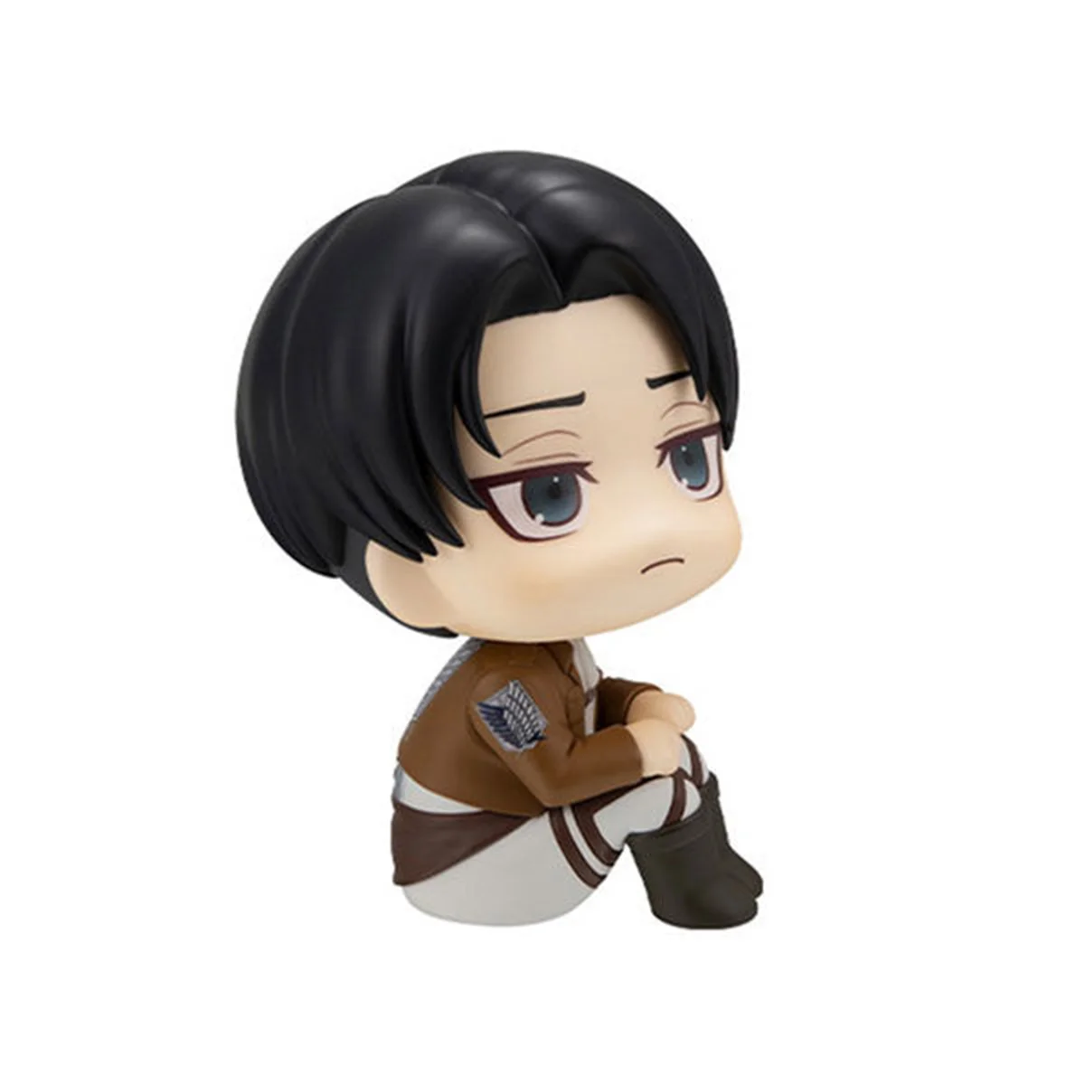 Attack on Titan Eren Jaeger Levi Ackerman Lookup Series Anime Action Figure Model Statue Desktop Ornament Collectible Small Gift Halloween Christmas Valentine's Day Gift Decoration photo 2