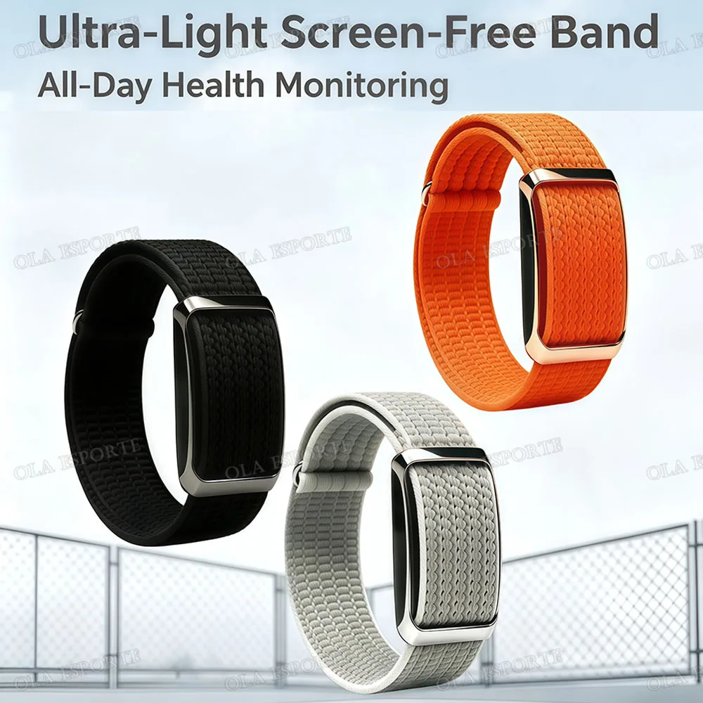 New No Screen Smart Watch Men Woman Sports Outdoors Fitness Heart Rate Blood Oxygen Monitor Waterproof Men Smart Wristband F107 photo 6