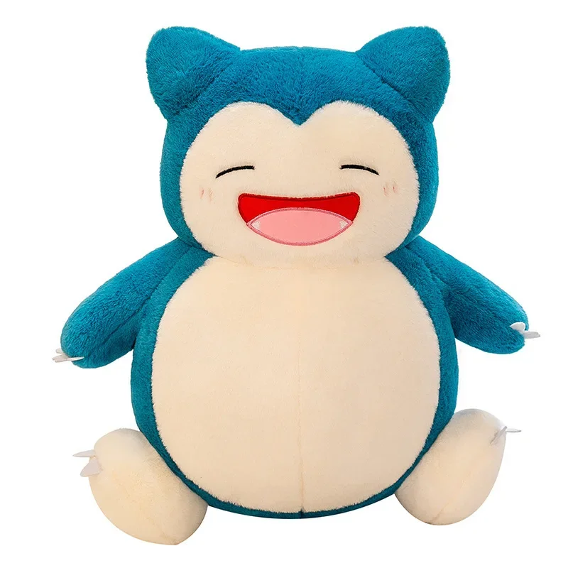 35cm Pokemon Snorlax Plush Toy Cute Sleeping Stuffed Animal Soft Kawaii Anime Doll Big Belly Hugging Pillow Christmas Gift Kids photo 1