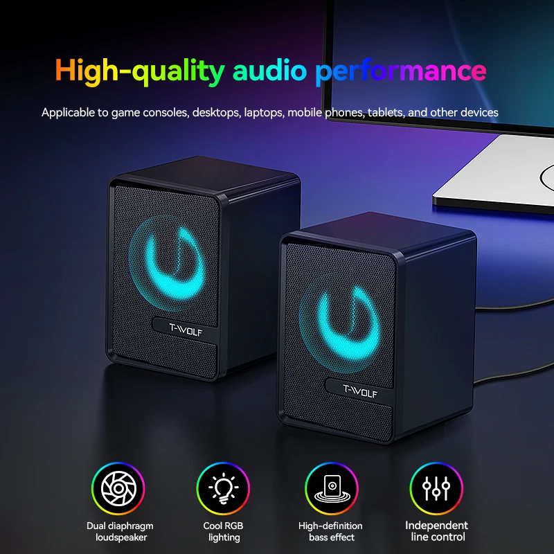 5-in-1 Set Gaming Combo Keyboard 4-color Breathing Light Mouse 3.5mm Gaming Headset Gaming Speaker Anti-slip Mouse Pad NEW HOT photo 3