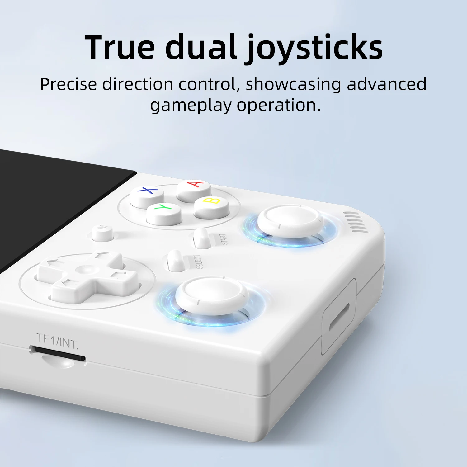 ANBERNIC RG35XX PRO Vertical Retro Gaming Console 3.5" IPS OCA Screen Linux 64-bit True Dual Joysticks Vibration Motor RixelHK photo 6