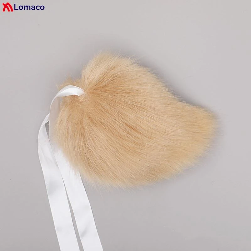Cute Girls Plush Rabbit Tail Simulation Animal Tail Bunny Tail Women Cosplay Props Accessories photo 6