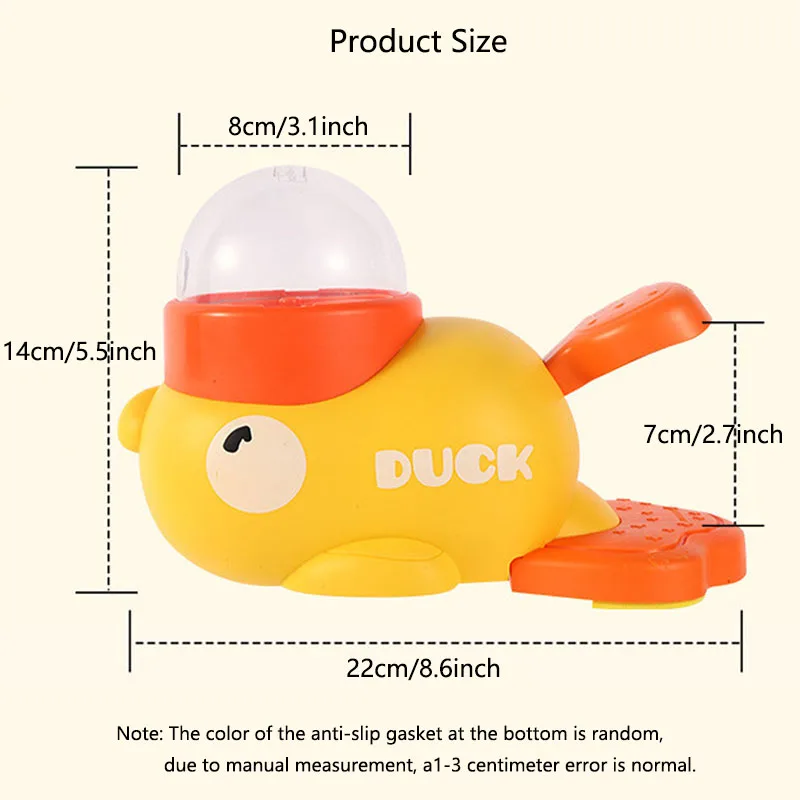 Dog, cat, pet feeder, little yellow duck, interactive puzzle dog feeding machine, puppy, missing food toy, anti-slip bottom photo 6