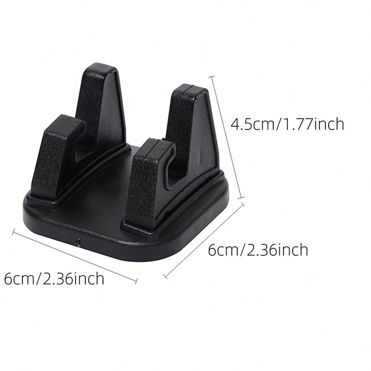 Horizontal And Vertical Car Dashboard Mobile Phone Holder Mount 360 Degree Rotate Self-adhesive Base Auto Mobile Phone Stand photo 2