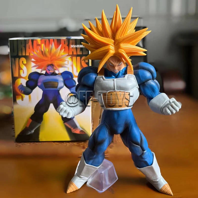 In Stock 25cm Anime Dragon Ball Z Super Trunks Action Figure PVC Super Saiyan Gotenk Figures Collection Model Toy Gifts photo 2