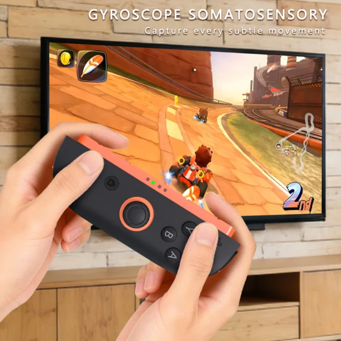 for Joy Con Controller for Nintendo for Switch 2 NS2 Magnetic Motion 9-Axis Gyro One-Key Wake Up Wireless Gamepad photo 6